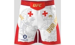 Men's UFC Unrivaled by Venum White Merab Dvalishvili Short Fit Fight Short