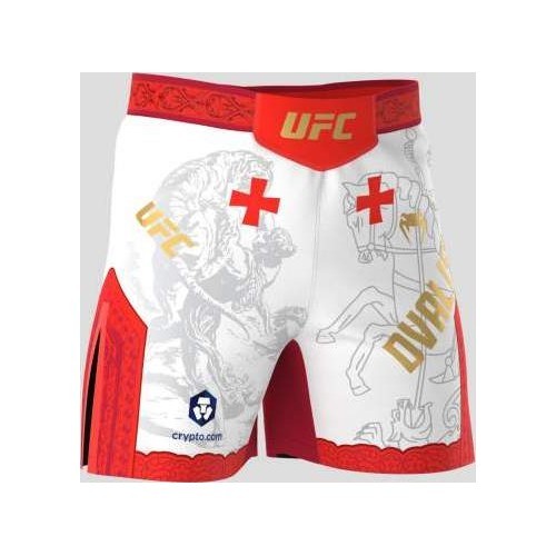 Мужские бойцовские шорты UFC Unrivaled by Venum Merab Dvalishvili, белые