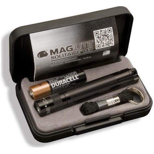 Flashlight Maglite Solitaire LED, Black