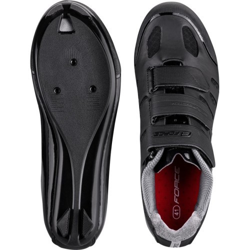 FORCE LASH Road Cycling Shoes 44 (black)