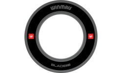 Winmau Pro Line 1.0 taikinio apsauginis žiedas, juodas