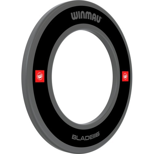 Winmau Pro Line 1.0 taikinio apsauginis žiedas, juodas