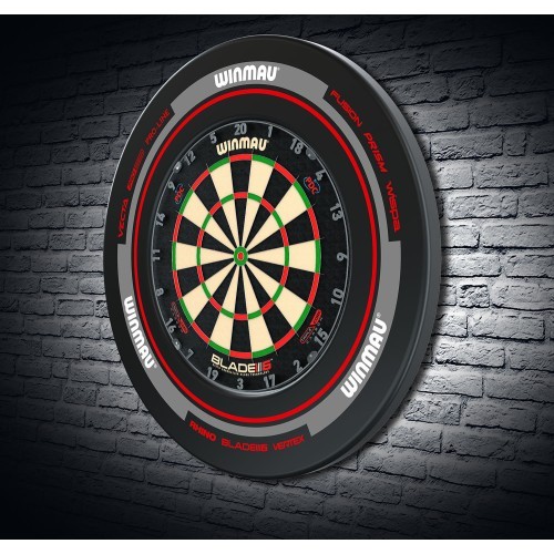 Защитное кольцо для дартса Winmau Advance чёрно-красное