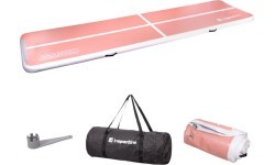 Inflatable Exercise Mat inSPORTline Airstunt 500 x 100 x 10 cm Coral Pink