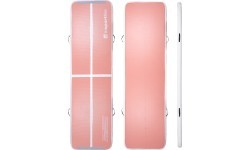 Pripučiamas gimnastikos kilimėlis inSPORTline Airstunt 500 x 100 x 10 cm Coral Pink
