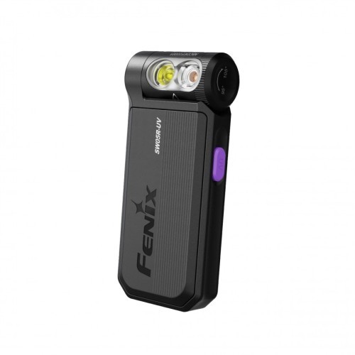 UV LED žibintuvėlis SW05R-UV, juodas