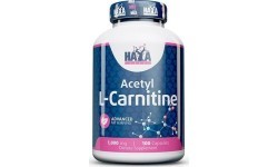 Haya Labs Acetyl L-Carnitine (karnitinas) 100 kaps.