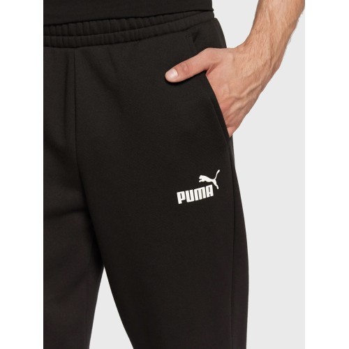 Puma спортивные брюки мужские Ess Logo Pants FL Black 586718 01