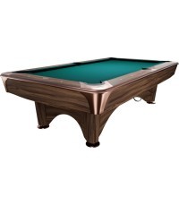 Бильярдный стол Pool Dynamic IV, Modern Brown, 8 ft, Simonis 760 сине-зелёный