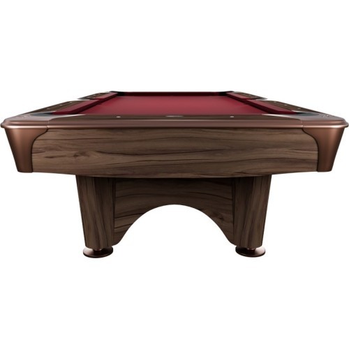 Бильярдный стол Pool Dynamic IV, Modern Brown, 8 ft, Simonis 760 сине-зелёный