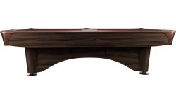 Бильярдный стол Pool Dynamic IV, Modern Brown, 8 ft, Simonis 760 сине-зелёный