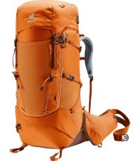 Kelioninė kuprinė Deuter Aircontact Core 55+10 SL - Rusva