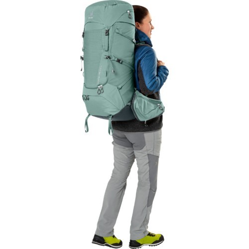 Kelioninė kuprinė Deuter Aircontact Core 55+10 SL - Rusva