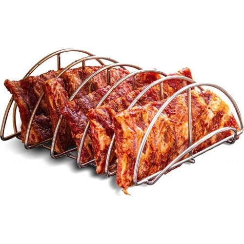 Kamado Joe nerūdijančio plieno šonkaulių laikiklis