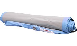 Inflatable Exercise Mat inSPORTline Airstunt 400 x 100 x 10 cm White w/ Hand Pump