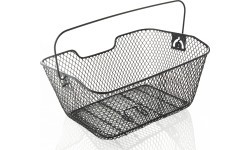 Fischer bicycle pannier bag, steel rack mount (black)
