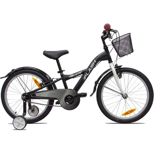 4KIDS Flash 20" // 1G, dydis 10" (25.5 cm) (juoda)