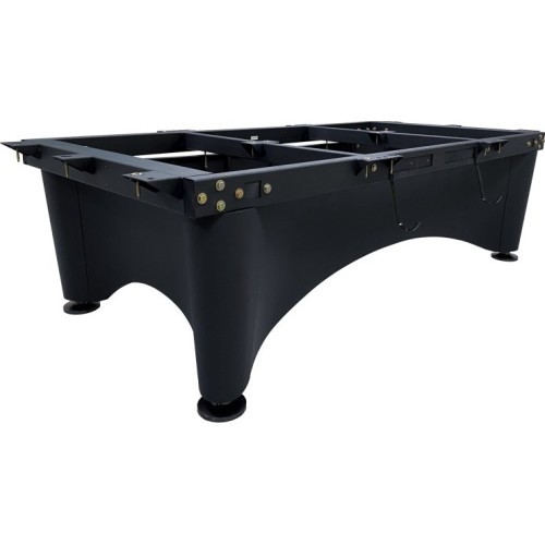 Billiard Table, Pool, Dynamic IV, shining black, 8 ft., Simonis 760 blue green