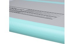 Pripučiamas gimnastikos kilimėlis inSPORTline Airstunt 300 x 100 x 10 cm, baltas, su elektriniu siurbliu