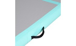 Pripučiamas gimnastikos kilimėlis inSPORTline Airstunt 300 x 100 x 10 cm, baltas, su elektriniu siurbliu