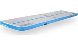 Inflatable Exercise Mat inSPORTline Airstunt 400 x 100 x 10 cm White w/ Electric Pump