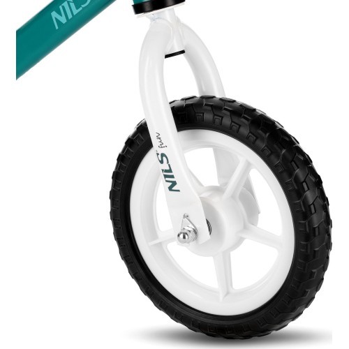 Balansinis dviratis NILS Fun RB134, žalias, 10 colių ratai