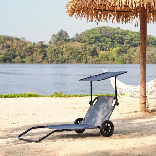 NC3307 NILS GREY DECK CHAIR
