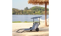 NC3307 NILS GREY DECK CHAIR