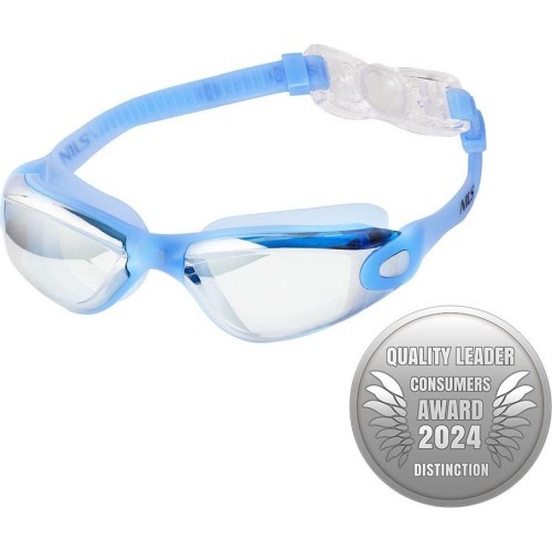 NQG160MAF BLUE SWIMMING GOGGLES NILS AQUA