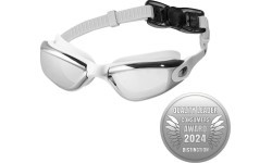 Серые очки для плавания NQG160MAF NILS AQUA