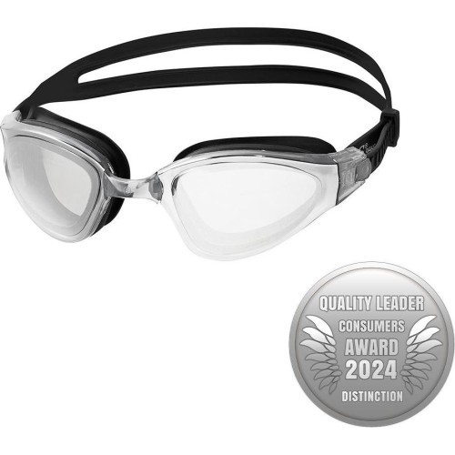 Juodi plaukimo akiniai NQG180MAF NILS Aqua