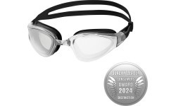 Черные очки для плавания NQG180MAF NILS Aqua