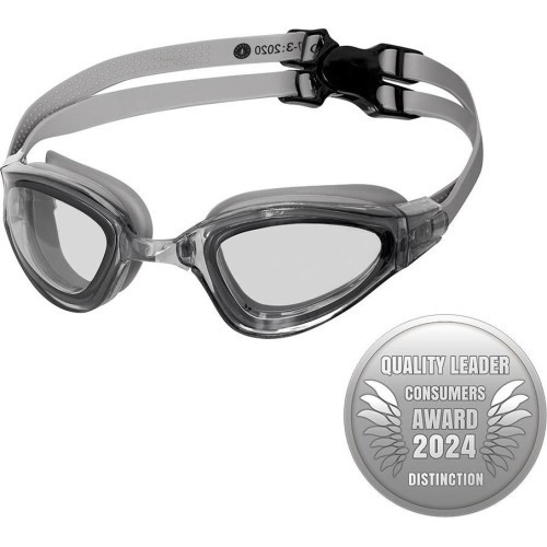NQG180AF GRAY SWIMMING GOGGLES NILS AQUA