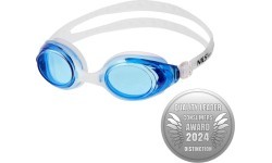 NQG600AF WHITE/ BLUE SWIMMING GOGGLES NILS AQUA
