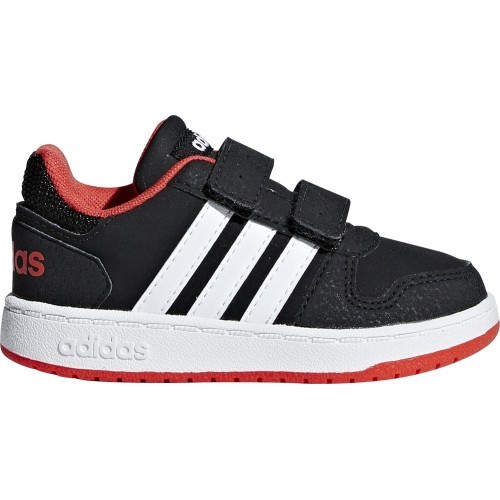 Adidas Kids Shoes Hoops 2.0 Cmf Black Red B75965