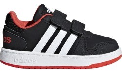 Adidas Avalynė Vaikams Hoops 2.0 Cmf Black Red  B75965