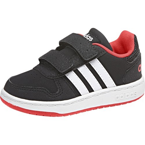 Adidas детская обувь Hoops 2.0 Cmf Black Red B75965