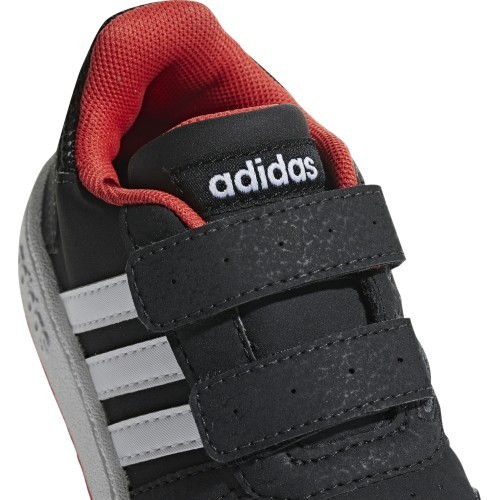 Adidas Kids Shoes Hoops 2.0 Cmf Black Red B75965