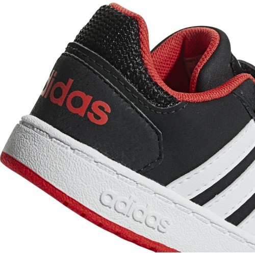 Adidas Kids Shoes Hoops 2.0 Cmf Black Red B75965