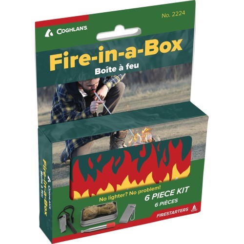 CL ugnies įrankių rinkinys „Fire in a box“