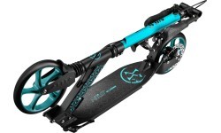 Бирюзовый самокат с дисковым тормозом HM124T Nils Extreme