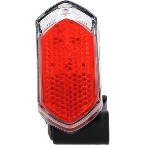 Galinis žibintas purvasaugiui / ant rėmo Fischer LED // veikia nuo dinamos