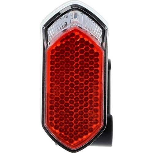 Galinis žibintas purvasaugiui / ant rėmo Fischer LED // veikia nuo dinamos