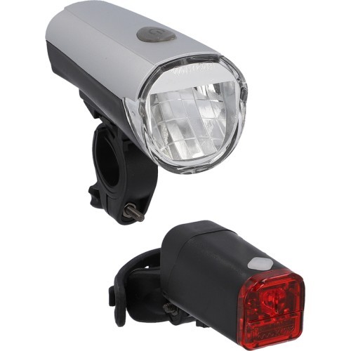 Fischer LED light set // 30/15 Lux, with batteries