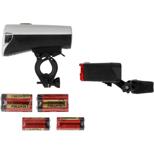 Fischer LED light set // 30/15 Lux, with batteries