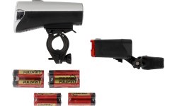 Fischer LED light set // 30/15 Lux, with batteries