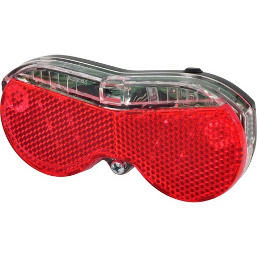 Fischer LED rear rack light, battery-powered