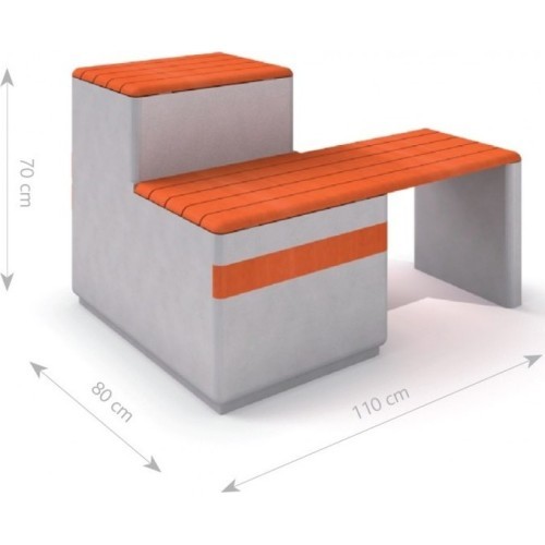 Betoninis suoliukas Inter-Play Deco 13