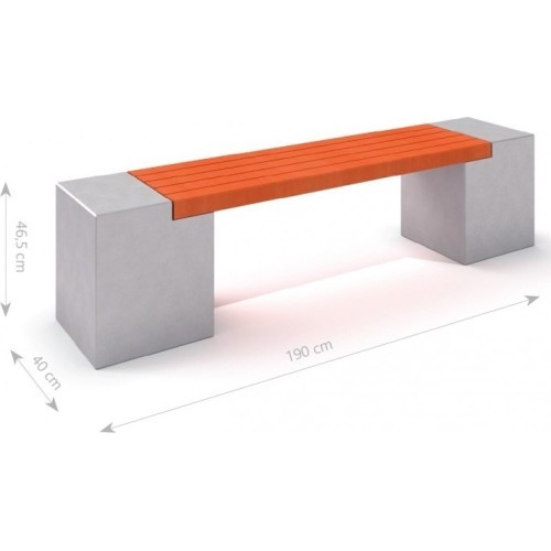 Betoninis suolas Inter-Play Deco 11