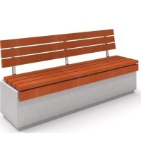 Betoninis suolas Inter-Play Deco 1